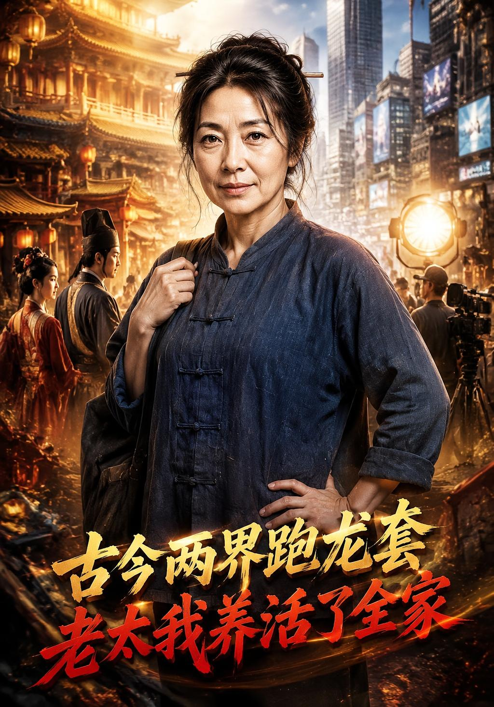 古今两界跑龙套，老太我养活了全家(全集)