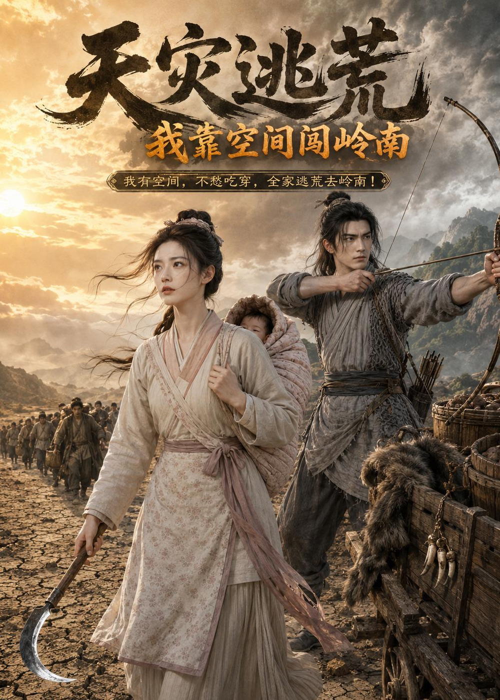 天灾逃荒：我靠空间闯岭南(全集)